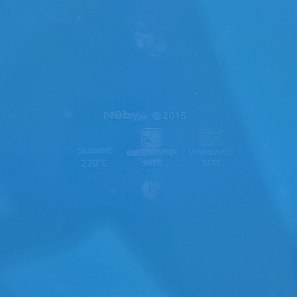 Nuby Plate Mat Blue - Picture 3 of 5